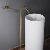 Mitigeur Sur Pied de Luxe – Robinet Haut en Laiton pour Bain et Lavabo