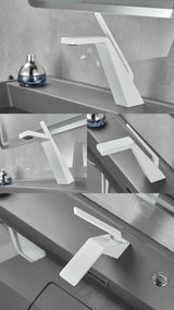 Robinet de Lavabo Minimaliste Élégance – Mitigeur