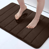 SoftStep Tapis de Bain en Mousse à Mémoire – Antidérapant, Séchage Rapide et Lavable