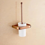 ÉléganceRose Porte-Brosse WC Premium
