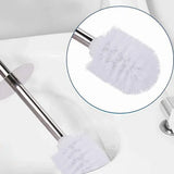 Brosse WC Luxe Inox Rosé – Ensemble avec Support Élégant