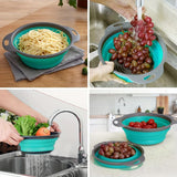 Passoire et Égouttoir Pliable en Silicone – EcoColander