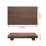 WoodNest – Plateau Décoratif en Bois Style Maison de Campagne pour Salle de Bain et Cuisine