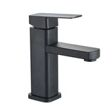Mitigeur de lavabo moderne en noir ou chromé avec commande unique
