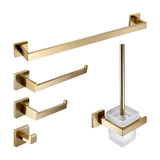 Ensemble d’Accessoires de Salle de Bain ModernSteel – Kit Complet en Acier Inoxydable Brossé