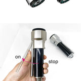 Embout de Robinet Économiseur d’Eau 360° avec Bouton Stop