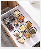 Bocaux Hermétiques Cuisine Style Japonais ClearFresh Premium – Rangement Céréales Grand Format | Anti-Humidité | Organisation Moderne