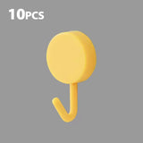 Patères Murales Adhésives Multifonctions – Silicone Sans Perçage (Lot de 5 ou 10)