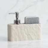 StoneStyle Distributeur de Savon avec Support Éponge