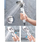 AquaFlow – Pommeau de Douche Haute Pression 3 Modes, Éco-responsable