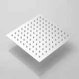AquaLux – Pommeau de Douche Plafond Carré en Acier Inoxydable