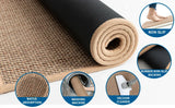 Tapis de Cuisine Antidérapant LinoStyle – Look Sisal, Lavable & Confortable