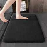 VelouraDry – Tapis de Bain Ultra Absorbant en Velours Corail Antidérapant