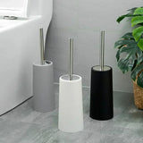 Brosse WC Design Scandinave GoldMinimal – Ensemble avec Support Élégant