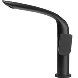 LumiBath – Robinet de Lavabo Pivotant en Laiton et Acier Inoxydable