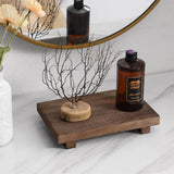 WoodNest – Plateau Décoratif en Bois Style Maison de Campagne pour Salle de Bain et Cuisine
