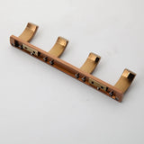 Élégance Rosée Premium – Ensemble d’Accessoires Salle de Bain en Laiton Massif Finition Or Rose