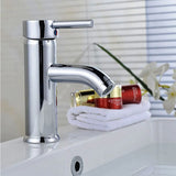 Robinet de lavabo noir mat en acier inoxydable avec mitigeur eau chaude et froide