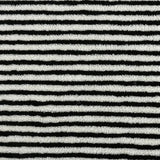 Tissu Polaire Premium Jacquard Rayé – Fleece Doux et Respirant pour Couture Créative et Vêtements Enfants