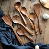 WoodEase – Set de Cuisine en Bois avec Seau de Rangement