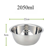 NestSteel – Set de Bols en Acier Inoxydable Empilables pour Cuisine, Camping & Outdoor