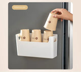 Organisateur de Porte Multifonction sans Perçage – Support de Rangement pour Épices, Films Alimentaires et Accessoires