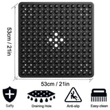 Tapis de Douche Antidérapant SafeStep 53x53 cm