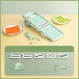 Mandoline Multifonction pour Légumes et Fruits – Coupe, Râpe et Julienne Facilement