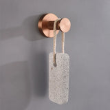 Ensemble d’Accessoires de Salle de Bain RoséLuxe – 6 Pièces en Acier Brossé Finition Rosé
