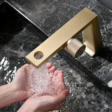 AurumFlow Luxe – Robinet de Lavabo en Or Rose avec Mitigeur Monocommande