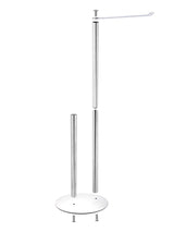 Set WC DuoStand Élégance – Brosse et Porte-Papier Autoportant en Acier Inoxydable, Sans Perçage
