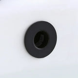 ÉléganceRetro BasinCover – Cache Trop-Plein Premium en Laiton pour Lavabo (Noir, Argent, Or, Bronze Vintage)