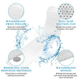 Tapis de Bain Antidérapant avec Coussin Ergonomique – Confort et Sécurité pour la Baignoire