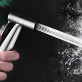 InoxClean Pro – Douchette WC en Acier Inoxydable Auto-Nettoyante et Murale