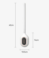 FreshSense – Brosse WC Magnétique avec Diffuseur de Parfum et Support Mural (Silicone, Sans Perçage)