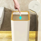 Poubelle Compacte 10L Anti-Odeurs à Ouverture Pression