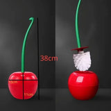 CherryClean Fun – Brosse WC Design Cerise avec Support Décoratif