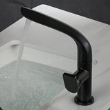 LumiBath – Robinet de Lavabo Pivotant en Laiton et Acier Inoxydable