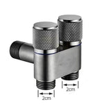 FlowMaster Duo – Robinet Double Sortie Mural pour WC & Machine à Laver