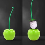 CherryClean Fun – Brosse WC Design Cerise avec Support Décoratif