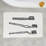 Tapis de Bain Antidérapant Velours Élégance