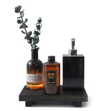 WoodNest – Plateau Décoratif en Bois Style Maison de Campagne pour Salle de Bain et Cuisine