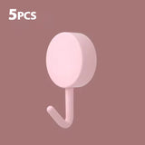 Patères Murales Adhésives Multifonctions – Silicone Sans Perçage (Lot de 5 ou 10)
