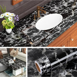 Film Autocollant Effet Marbre – Pour Cuisine, Meubles et Surfaces