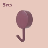 Patères Murales Adhésives Multifonctions – Silicone Sans Perçage (Lot de 5 ou 10)