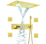 Mitigeur thermostatique de douche avec affichage LED