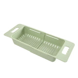 Panier Égouttoir Ajustable pour Évier – Support de Drainage Automatique | Rangement Cuisine Multifonction | Séchage Rapide
