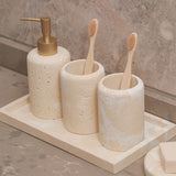 Set de Salle de Bain en Travertin Élégance Travertin