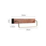 SteelHook Premium – Barre à Serviettes Murale en Acier Inoxydable avec Crochet