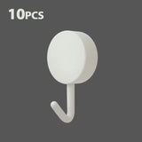 Patères Murales Adhésives Multifonctions – Silicone Sans Perçage (Lot de 5 ou 10)